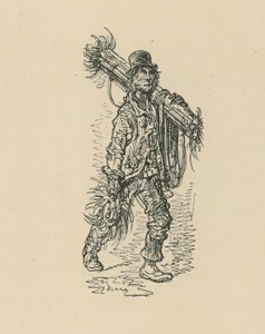 Een schoorsteenveger door Gustave Dore